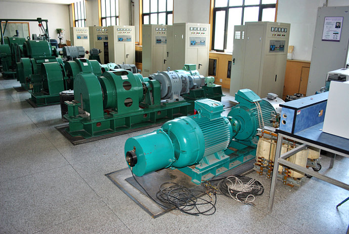 达川某热电厂使用我厂的YKK高压电机提供动力安装尺寸